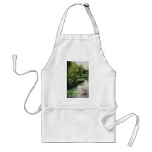 Stalking Monet by Paul Jackson aws,nws Aprons