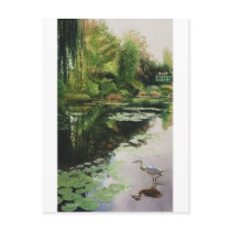 Stalking Monet by Paul Jackson aws,nws Post Card