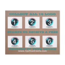 Stamp Coupon Book Flyer Design