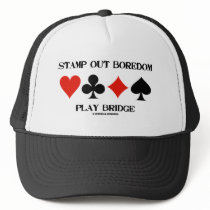 Stamp Out Boredom Play Bridge (Card Suits)