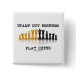 Stamp Out Boredom Play Chess (Chess Set)
