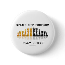 Stamp Out Boredom Play Chess (Chess Set)