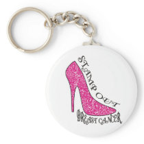 Stamp Out Breast Cancer Keychains