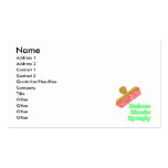 Stamp Out  Duchenne Muscular Dystrophy Business Card Template