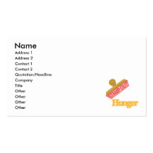 Stamp Out Hunger Business Cards