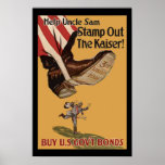 Stamp Out the Kaiser Print