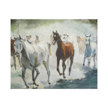 Stampede Canvas Print