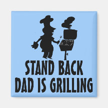 Stand Back Fridge Magnets