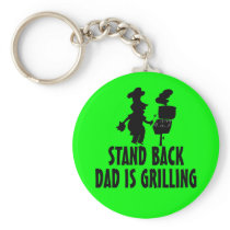 Stand Back Key Chain