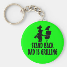 Stand Back Key Chain