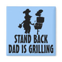 Stand Back magnets