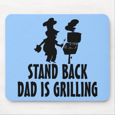 Stand Back Mouse Mat by omglolbbq