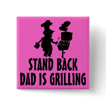 Stand Back Pinback Buttons