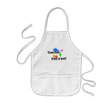 Stand Clear - Artist at Work Apron