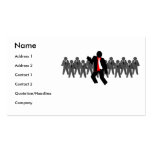 Stand Out From The Crowd Business Card