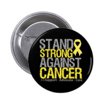 Stand Strong Against Sarcoma Cancer Pins