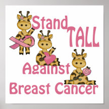 stand tall against breast cancer print
