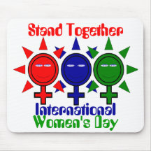 Stand Together International Women’s Day Mouse Pad