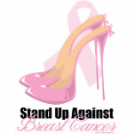 Stand Up Against Breast Cancer photo sculptures