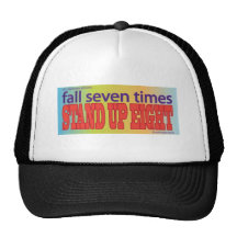 stand up eight mesh hats