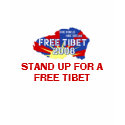 STAND UP FOR A FREE TIBET t-shirts