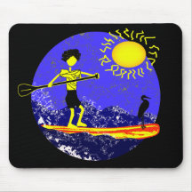 Stand Up Paddle Design Mousemat