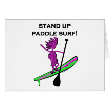 Stand Up Paddle Surf! Card