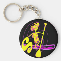 Stand Up Paddle Surf Keychains