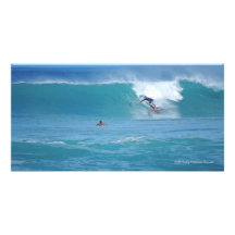 Stand-Up Paddle Surfing Customized Photo Card