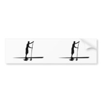 Stand Up Paddleboarder MkI (2 Up) Bumper Sticker