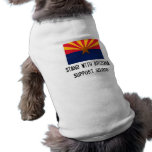 Stand With Arizona pet clothing