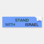STAND WITH ISRAEL BUMPER STICKERS