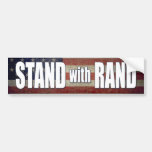 Stand with Rand Paul Bumper Sticker