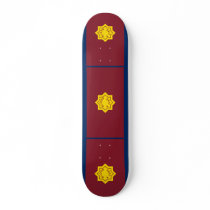 Standard Of The Salvation Army, religious flag Skateboard Deck