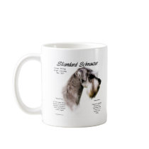 Standard Schnauzer History Design Mug