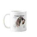 Standard Schnauzer History Design mugs
