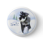 Standard Schnauzer Noel buttons