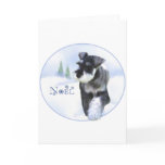 Standard Schnauzer Noel cards