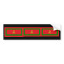 Standard the Sultan Oman, Oman Bumper Sticker