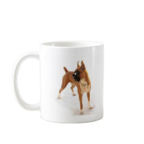 Standing boxer mug