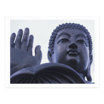 Standing Buddha ~ Thailand Temple Photo Postcards