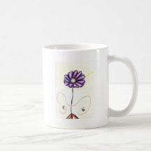 Standing On Mount Wu Mugs