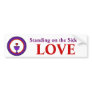 Standing on the Side of Love Bumper Stickers