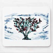 Standing tree mousepads