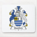 Stanford Family Crest mousepads