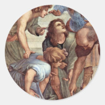 Stanza Della Signatura In The Vatican For Pope Jul Sticker