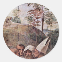 Stanza Della Signatura In The Vatican For Pope Jul Round Stickers