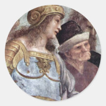 Stanza Della Signatura In The Vatican For Pope Jul Stickers