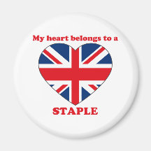 Staple Refrigerator Magnet