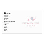 Staples, Texas Business Cards